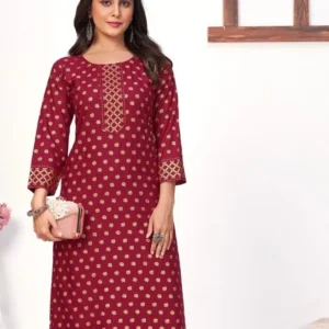 Rayon Kurti and Palazzo Set