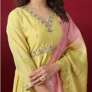 Premium Quality Alia Style Suit Sets