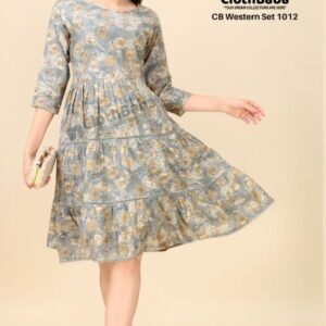 Western Flared Dress