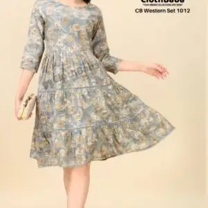 Western Flared Dress